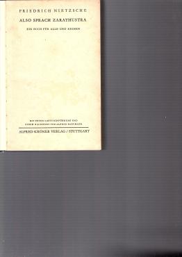 Also Sprach Zarathustra, Stuttgart, 1941