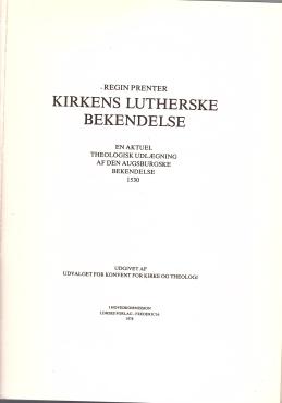 Kirkens Lutherske bekendelse