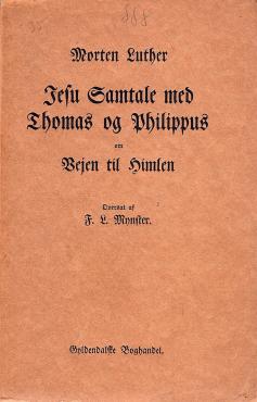 Jesu Samtale med Thomas og Philippus om Vejen til Himlen, 1870