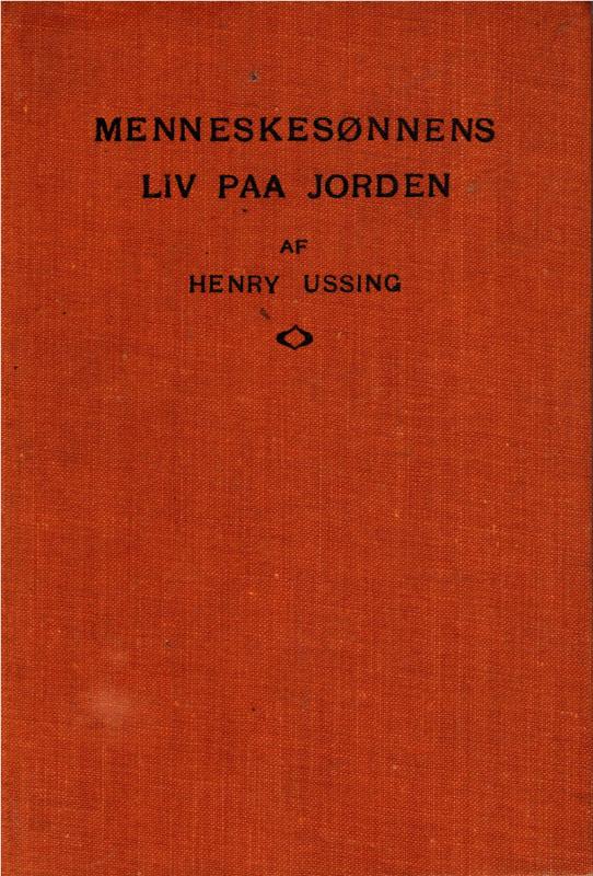 Menneskesønnens liv på jorden