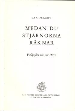 Medan du stjärnorna räknar
