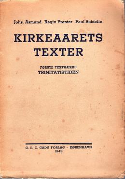 Kirkeaarets texter, første textrække