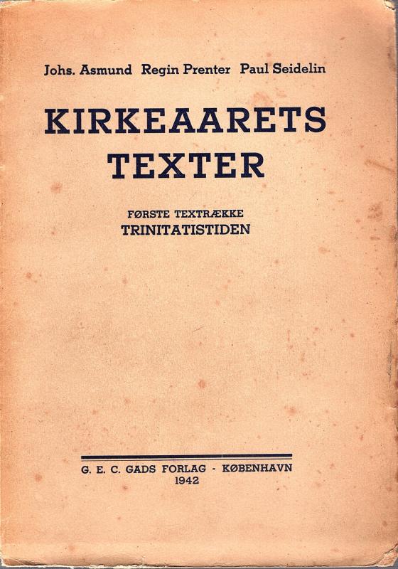 Kirkeaarets texter, første textrække