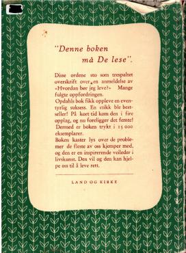 Hvordan bør jeg leve? en etikk