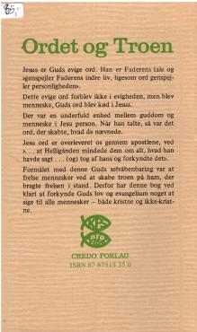 Ordet og Troen