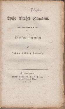 Thyco Braches Spaadom (1819)