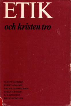 Etik och kristen tro