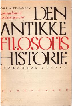 Den antikke Filosofis historie
