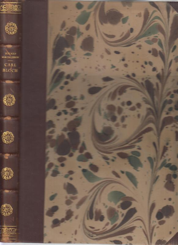 Carl Bloch, 1834-1890 indb. læder m. guldtryk