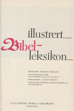 Illustrert Bibel-leksikon (2 bind)