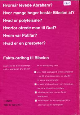 Fakta-ordbog til Bibelen