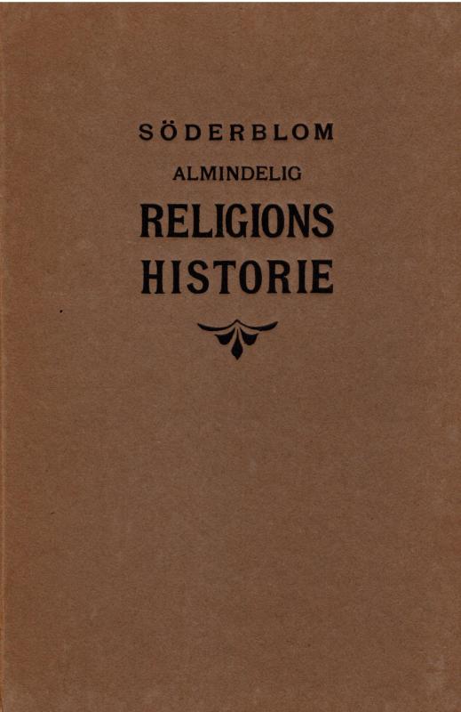 Almindelig religionshistorie,