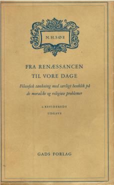 Fra renæssancen til vore dage