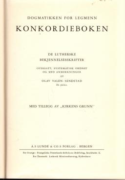 Konkordieboken for legmenn