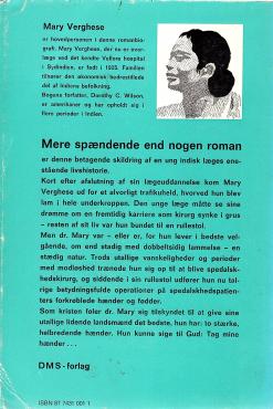 Tag mine hænder, spedalsklægen Mary Vergheses livshistorie
