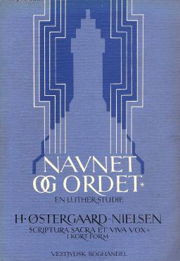 Navnet og ordet, en Luther-studie