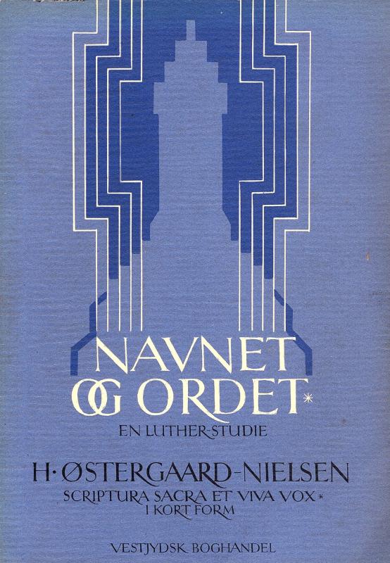 Navnet og ordet, en Luther-studie