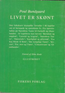 Livet er skønt, erindringer,
