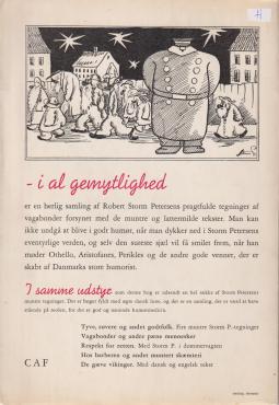 I al gemytlighed med muntre vagabondtegninger af Storm P.