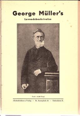 George Müller's levnedsbeskrivelse