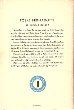 FOLKE BERNADOTTE - Et Fredens Sendebud