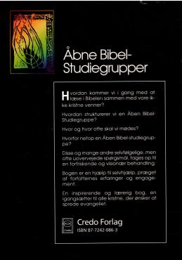 Åbne Bibel-Studiegrupper - en introduktion