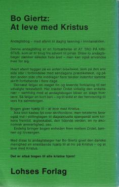 At leve med Kristus