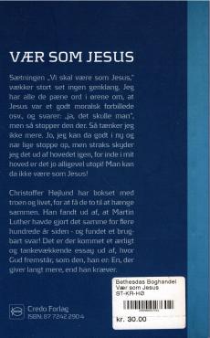 Vær som Jesus