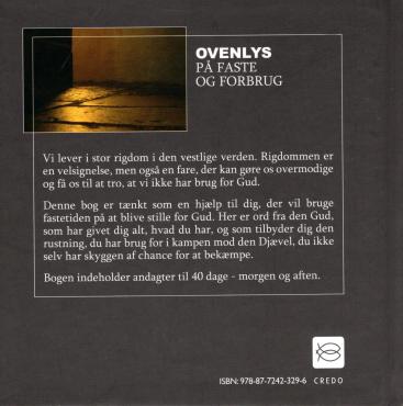Ovenlys på faste og forbrug