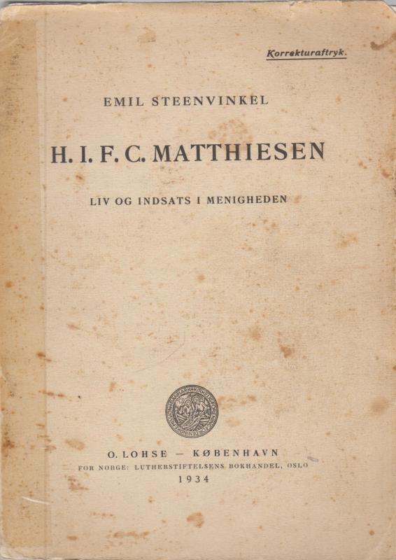 H. I. F. C. Matthiesen