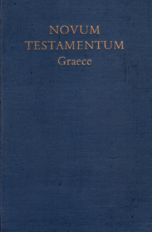 Novum Testamentum Graece (1969) (Lille format) ¤