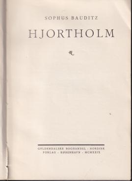 Hjortholm
