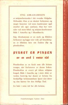 Svaret er PINSEN