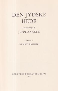 Den jydske hede.