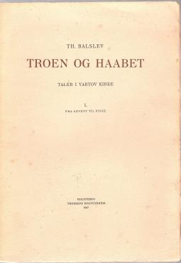 Troen og håbet (1 bind)