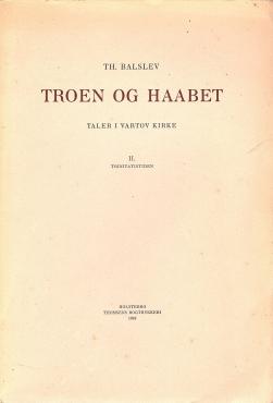 Troen og håbet (1 bind)