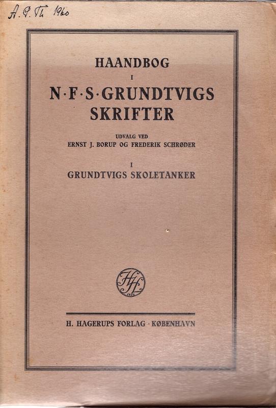 Håndbog i N. F. S. Grundtvigs skrifter (3 bind)