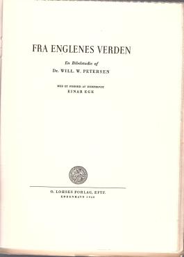 Fra englenes verden