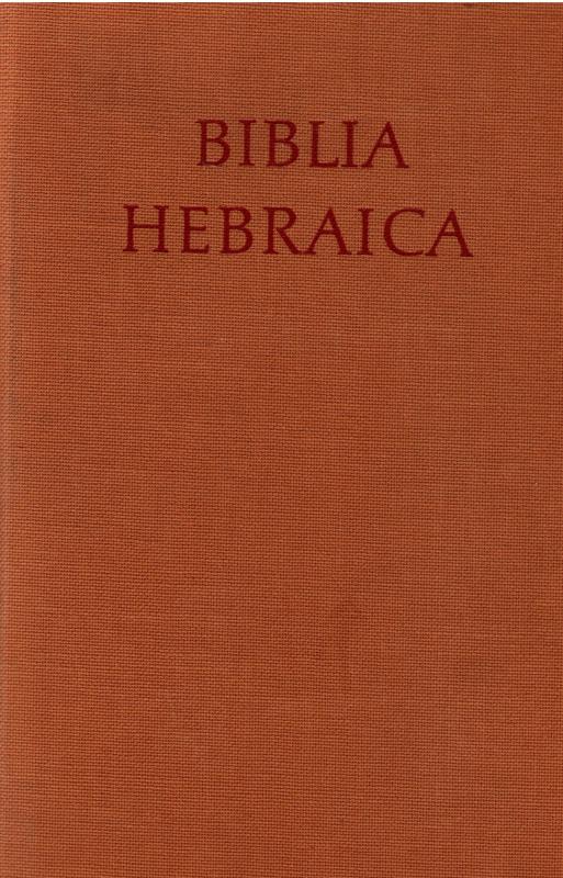 Biblia Hebraica ¤