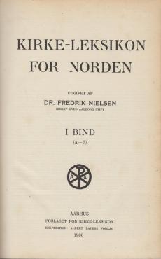 Kirke-leksikon for Norden (4 bind)
