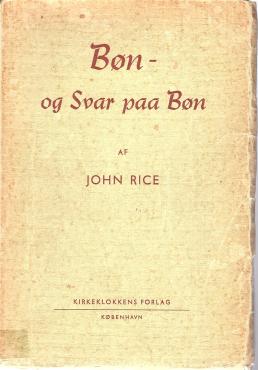 Bøn - og svar på bøn