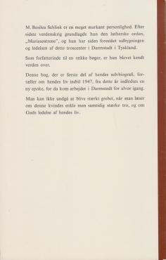 Min livsvej - et led i Guds plan. 1 del