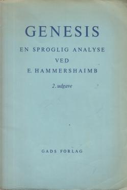 Genesis - en sproglig analyse
