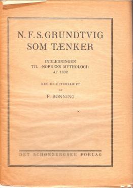 N.F.S. Grundtvig som Tænker