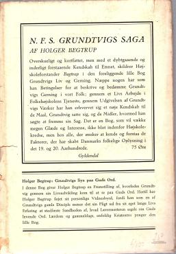 Grundtvigs syn på Guds ord
