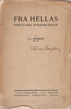 Fra Hellas. Populaire afhandlinger