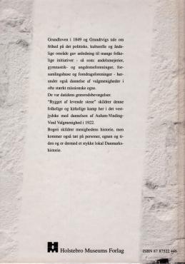 Bygget af levende stene. Aulum-Vinding-Vind Valgmenighed 1922-1997