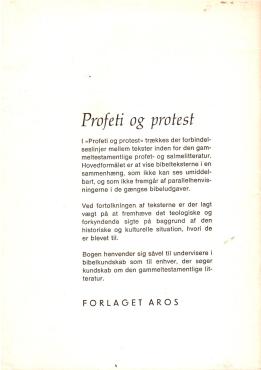 Profeti og protest. Nr. 6