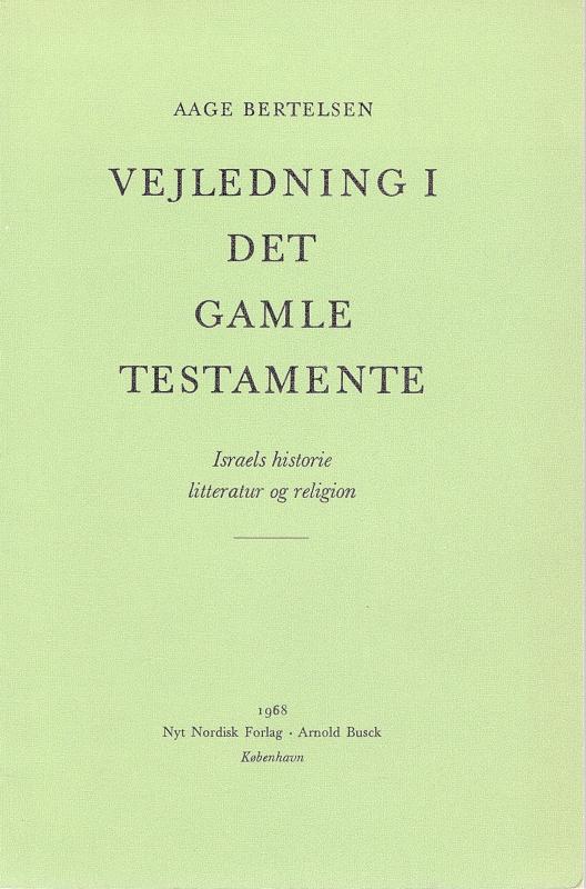 Vejledning i Det gamle Testamente