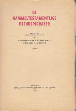 De gammeltestamentlige Pseudepigrafer 3. hæfte. (Jubilæerbogen)